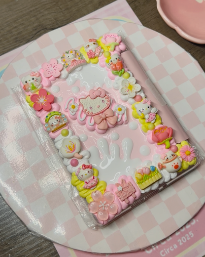 Custom Sanrio Decoden iPad/ Kindle/ Tablet Case