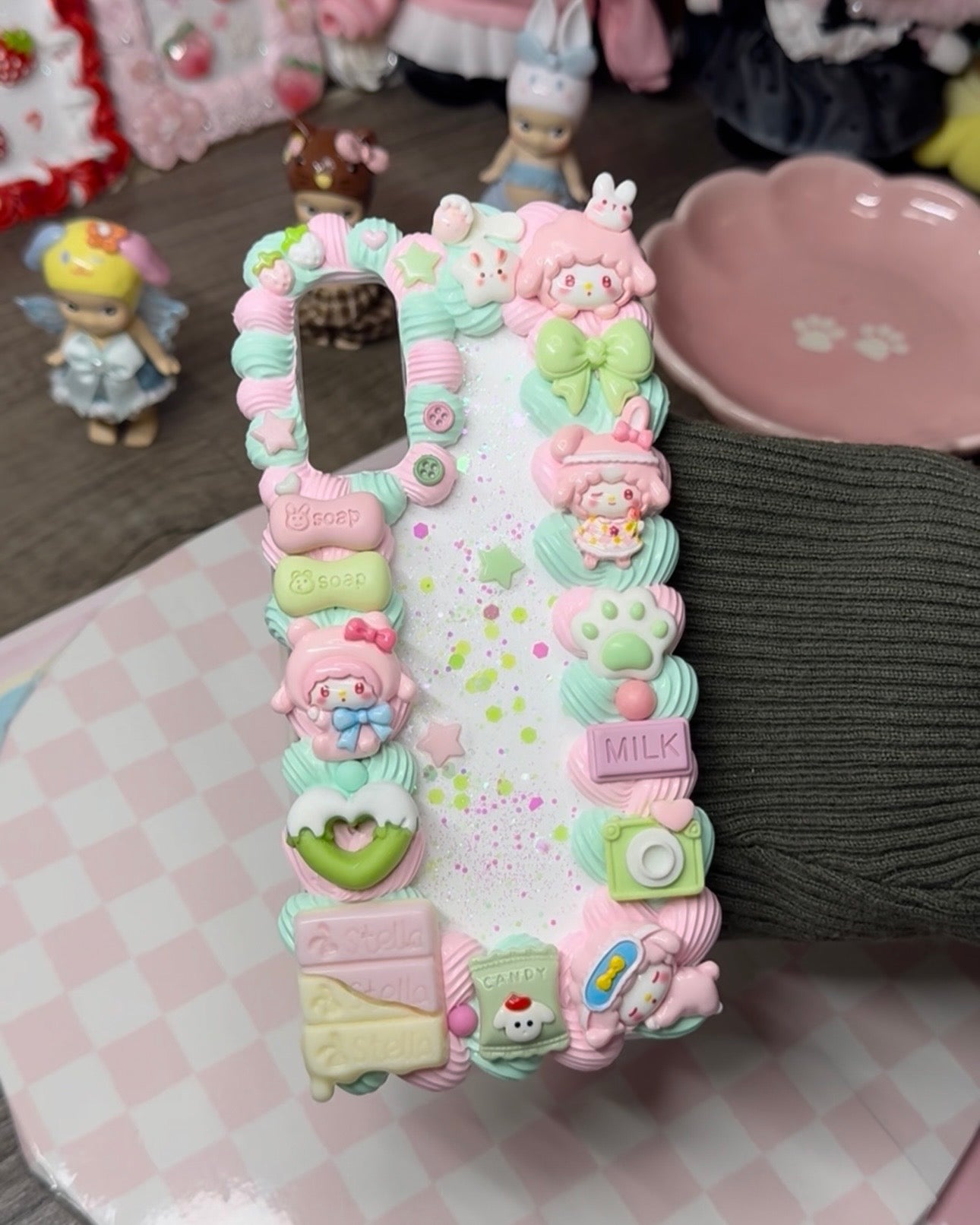 SMALL CHARMS | Customized Decoden Phone Case (for any phone model)