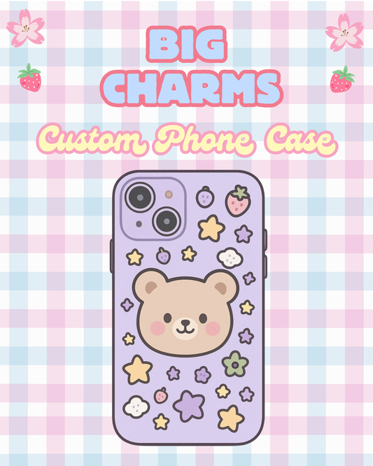 BIG CHARM | Customized Decoden Phone Case for any phone model iPhone/ Android