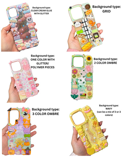 BIG CHARM | Customized Decoden Phone Case for any phone model iPhone/ Android