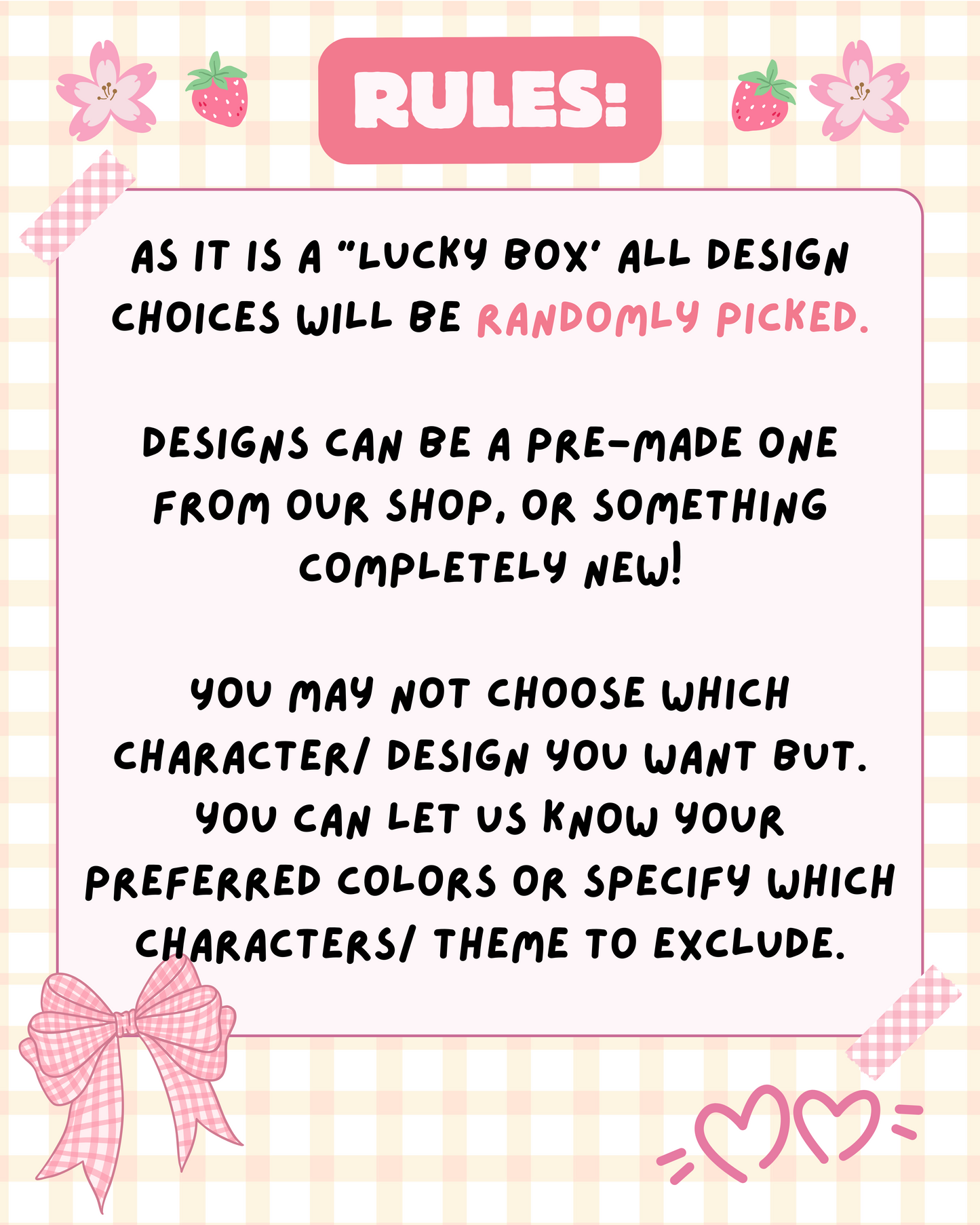 LUCKY CAT BOX: (1) Random Phone Case + (1) Random Airpods Case - for any phone model iPhone/ Android