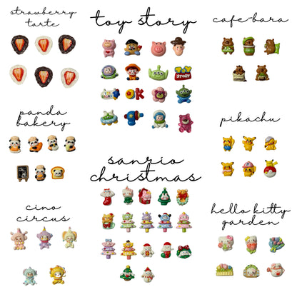 SMALL CHARMS | Customized Decoden Phone Case (for any phone model)