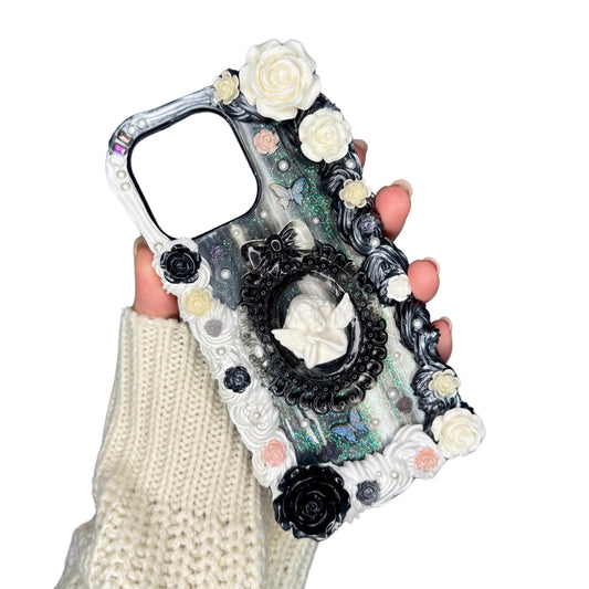 Wildest Dreams: Midnight Thoughts [Limited Edition] | Dark Baroque Decoden Phone Case for any phone model iPhone/ Android