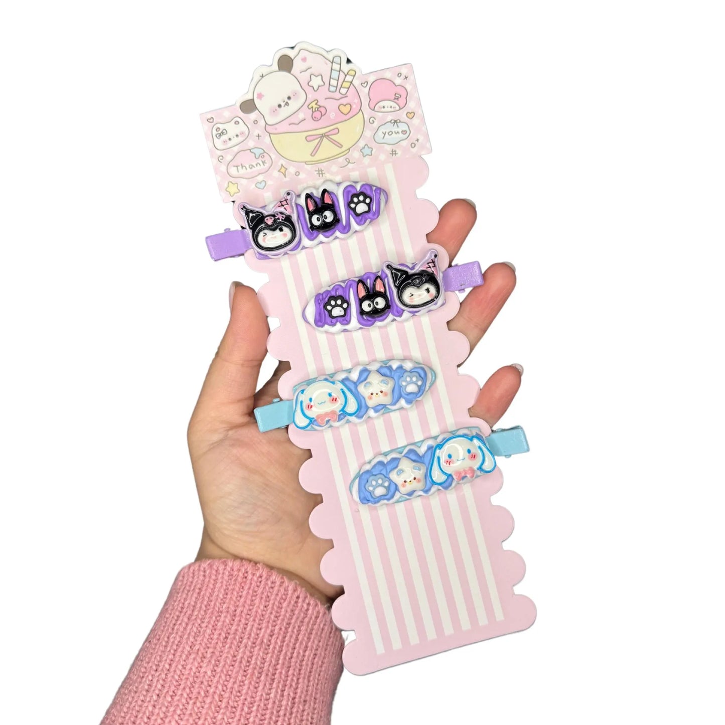 Sanrio Decoden Hair Clips (per character)