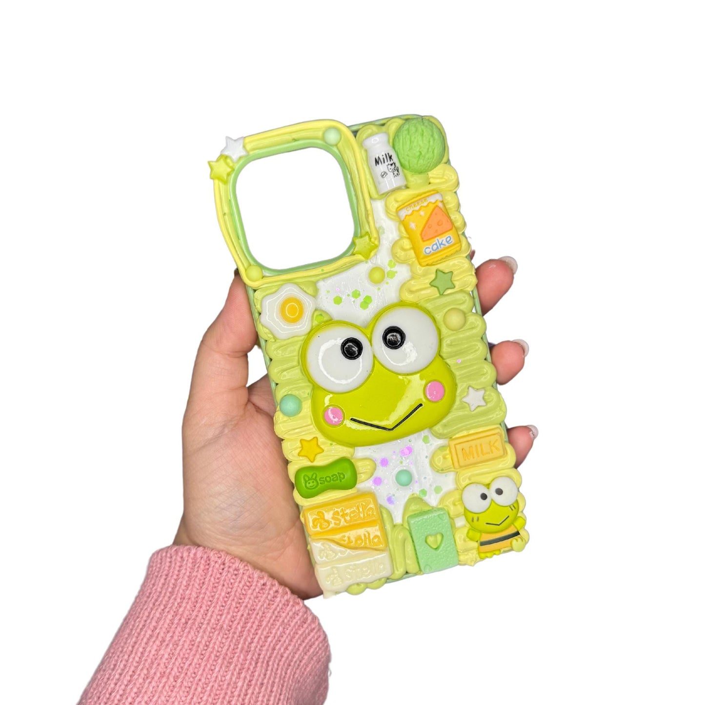 Keroppi Decoden Phone Case for any phone model iPhone/ Android