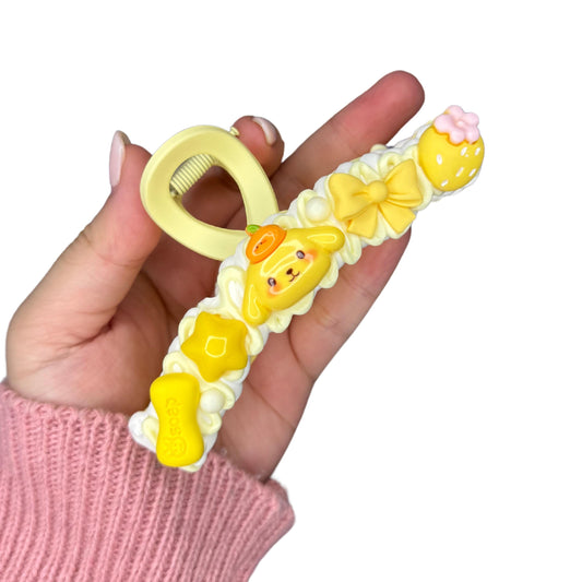 Pompompurin Decoden Hair Claw