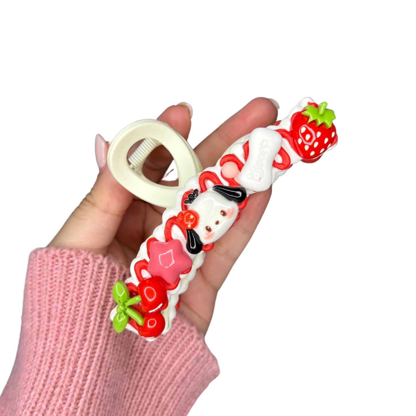 Pochacco Decoden Hair Claw