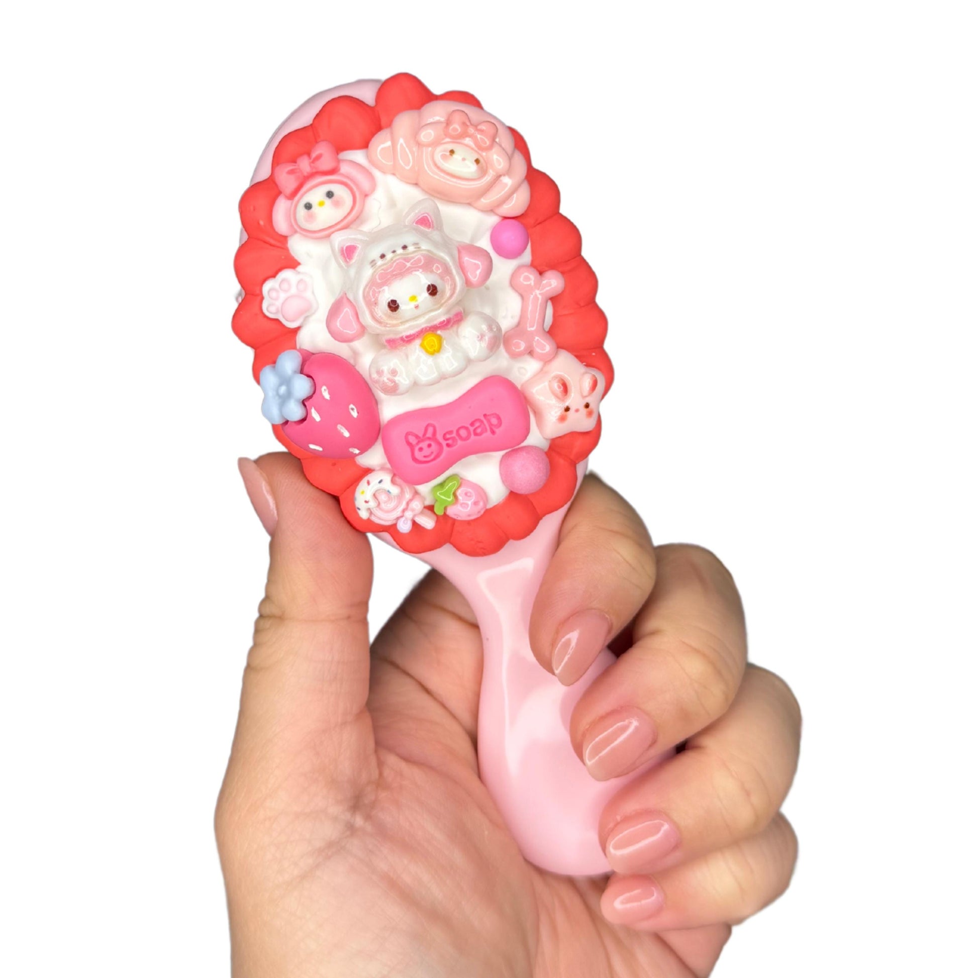 Sanrio Decoden Travel Hair Brush/ Comb