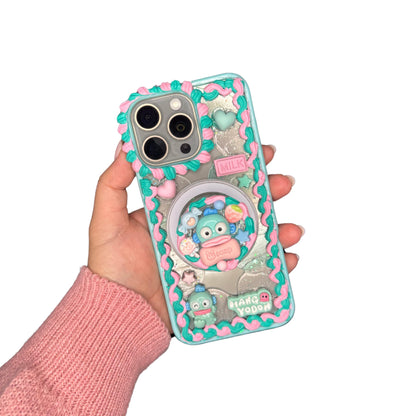 Hangyodon Ribbon Decoden Phone Case for any phone model iPhone/ Android