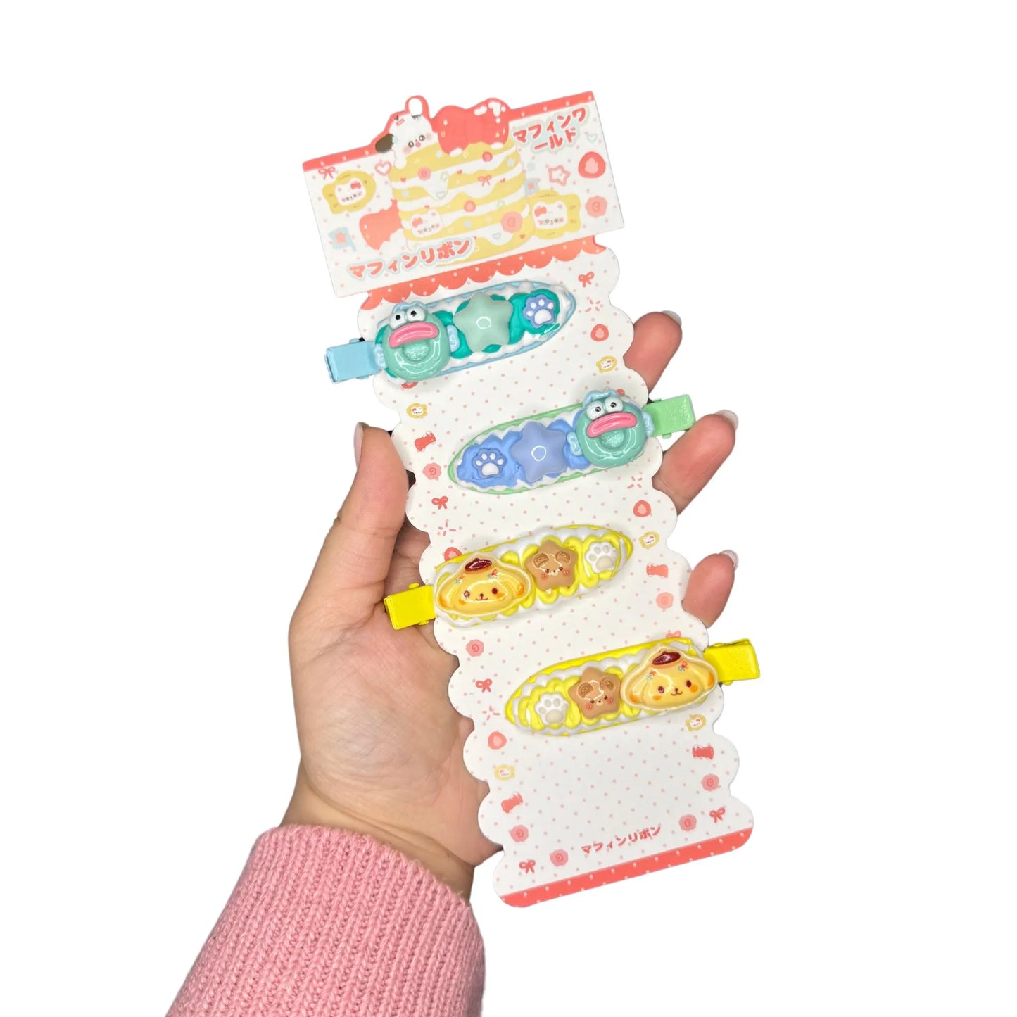 Sanrio Decoden Hair Clips (per character)