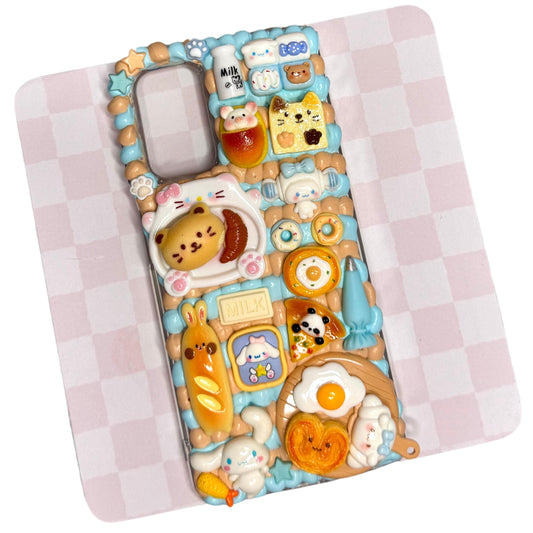 Cinnamoroll and Food Decoden Phone Case for any phone model iPhone/ Android