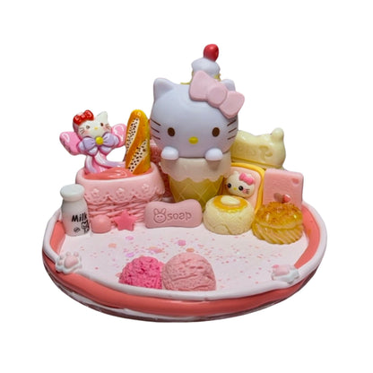 Hello Kitty Ice Cream Decoden Phone Stand