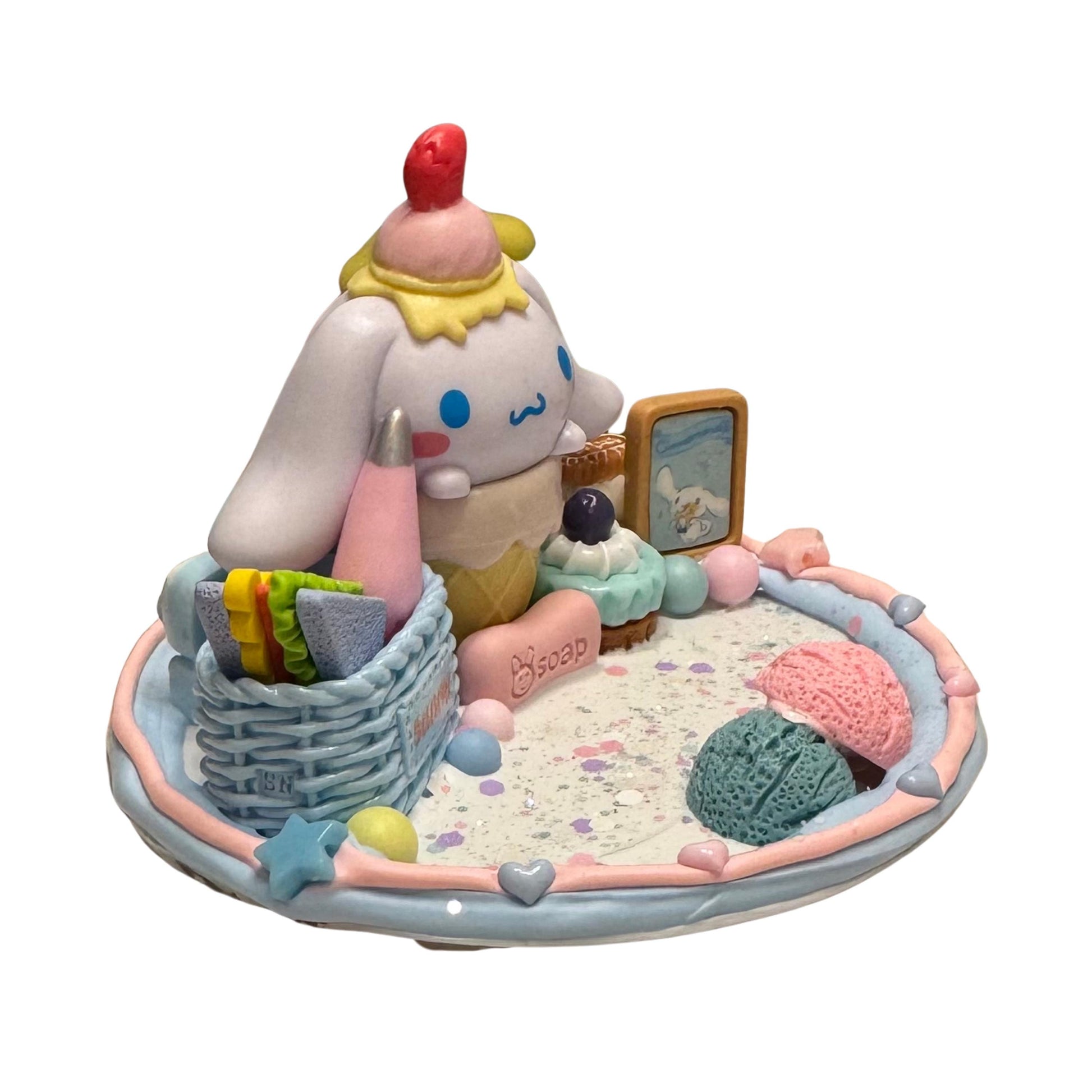 Cinnamoroll Ice Cream Decoden Phone Stand