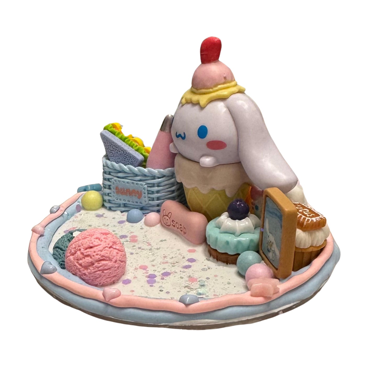 Cinnamoroll Ice Cream Decoden Phone Stand