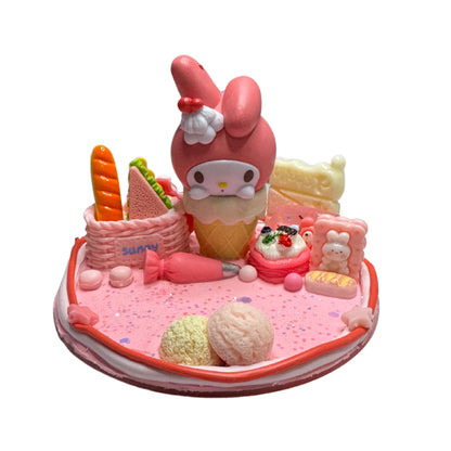 My Melody Ice Cream Decoden Phone Stand