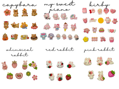 SMALL CHARMS | Customized Decoden Phone Case (for any phone model)