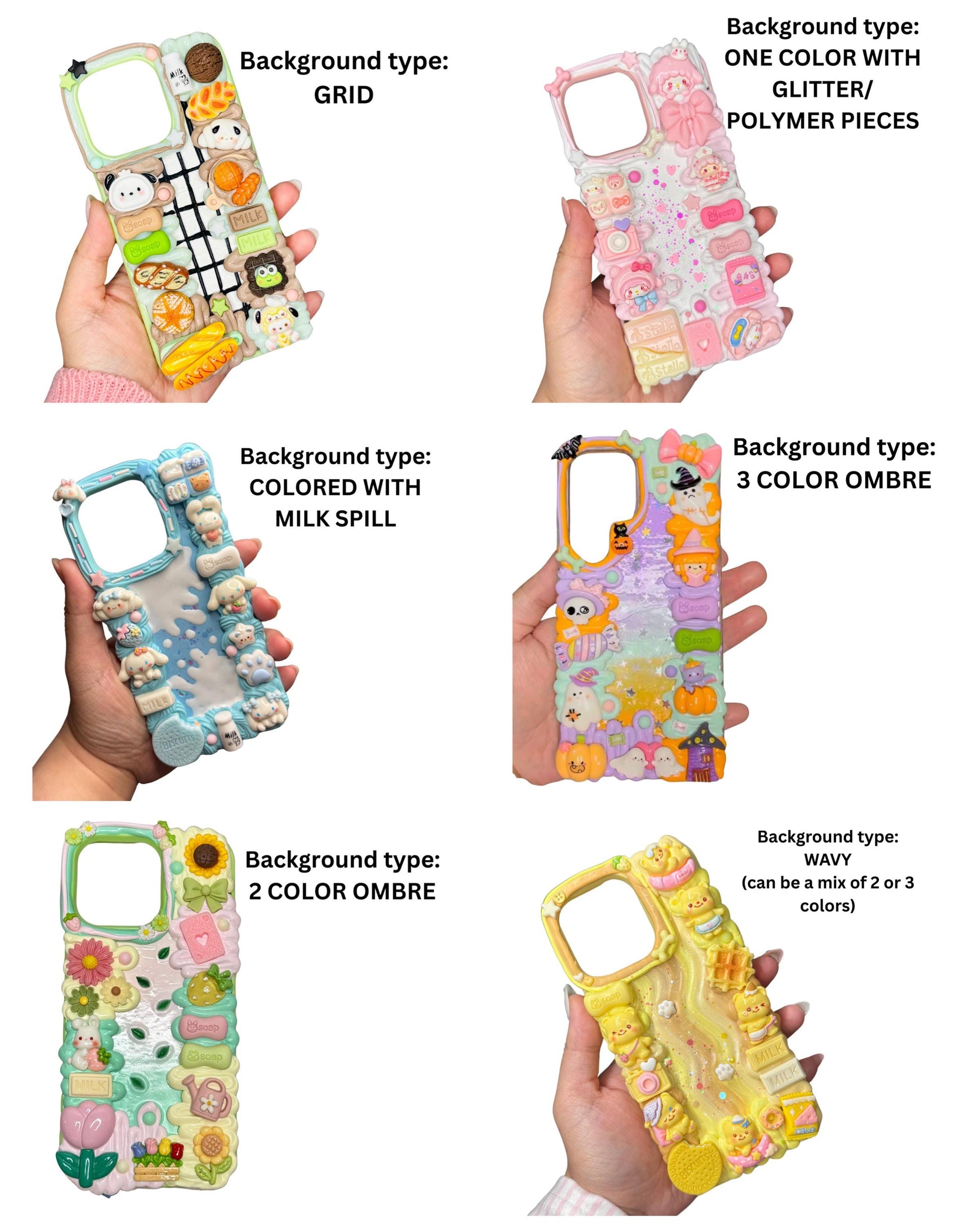 Custom Sanrio Decoden iPad/ Kindle/ Tablet Case