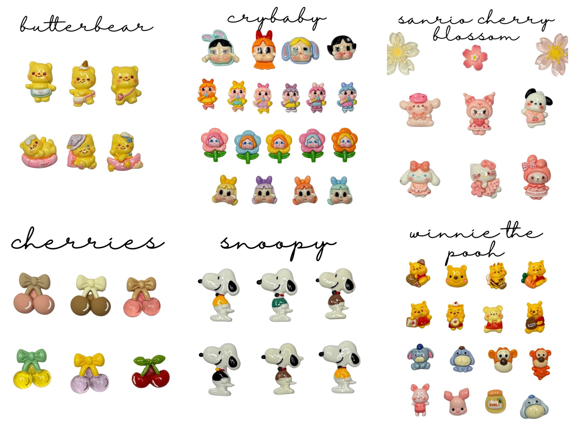 SMALL CHARMS | Customized Decoden Phone Case (for any phone model)