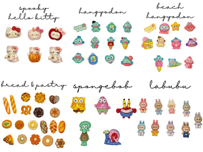 SMALL CHARMS | Customized Decoden Phone Case (for any phone model)