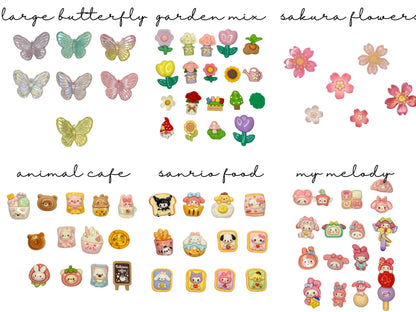 SMALL CHARMS | Customized Decoden Phone Case (for any phone model)