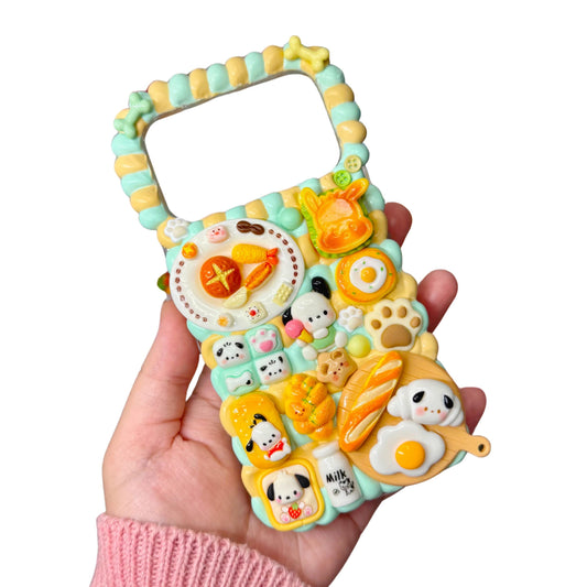 Pochacco Gourmet | Decoden Phone Case | For any phone model iPhone/ Android
