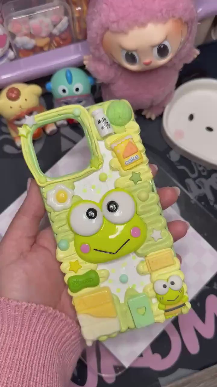 Keroppi Decoden Phone Case for any phone model iPhone/ Android