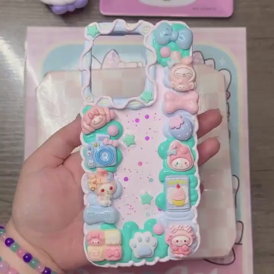 SMALL CHARMS | Customized Decoden Phone Case (for any phone model)