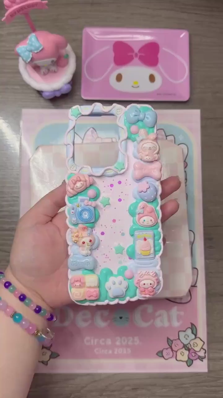SMALL CHARMS | Customized Decoden Phone Case (for any phone model)