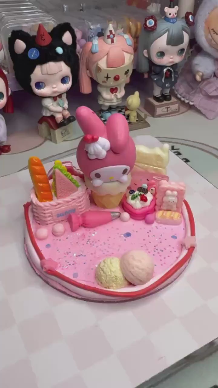 My Melody Ice Cream Decoden Phone Stand