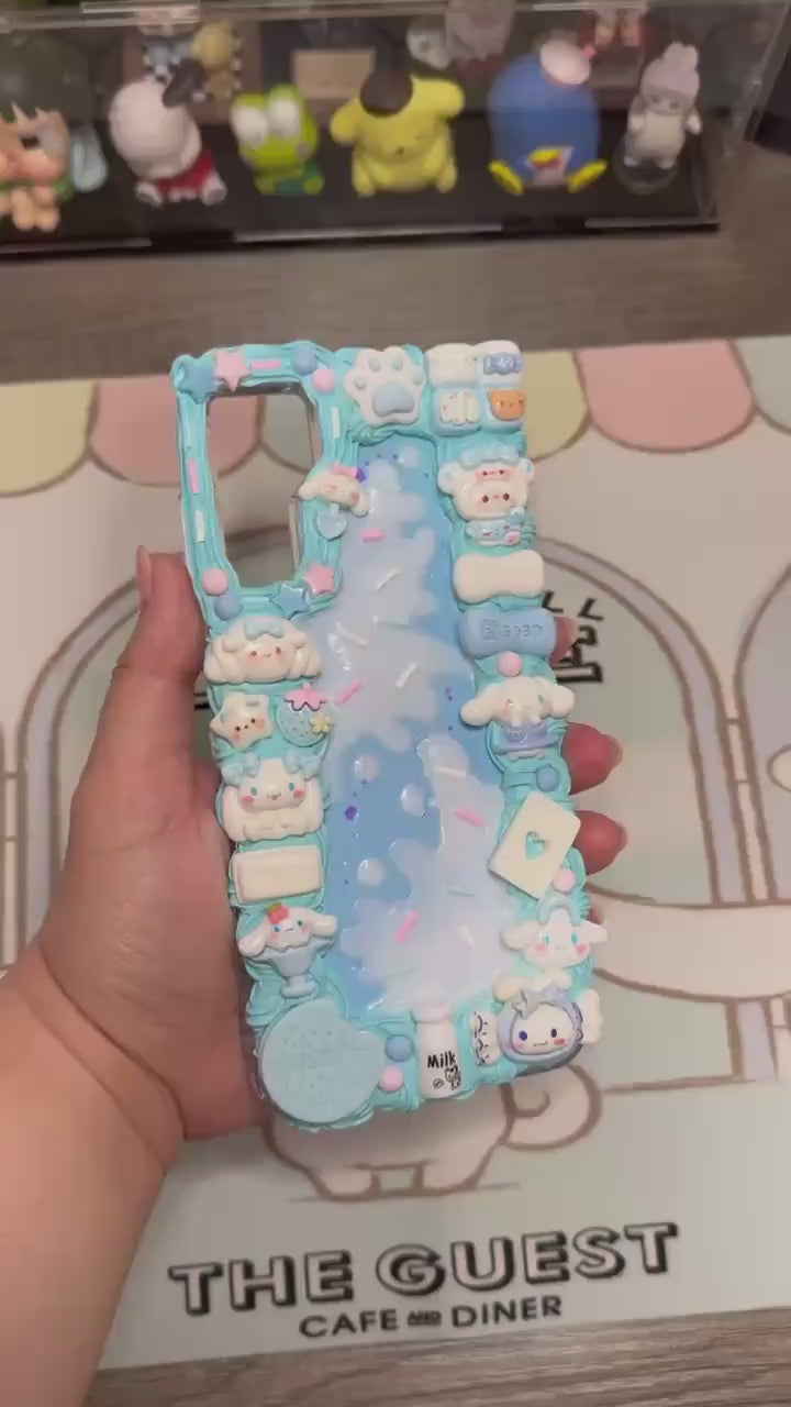 Cinnamoroll Milk Decoden Phone Case for any phone model iPhone/ Android