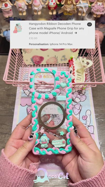 DECOGRIP | Magsafe Phone Grip | Cute Expanding Phone Stand | Decorative Phone Holder