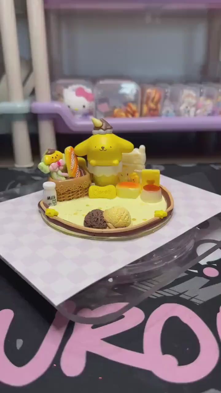 Pompompurin Ice Cream Decoden Phone Stand