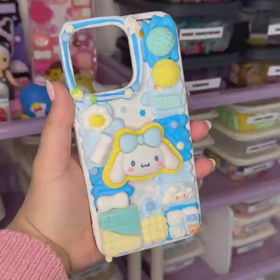 Cinnamoroll Cookie Decoden Phone Case for any phone model iPhone/ Android