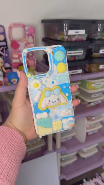 Cinnamoroll Cookie Decoden Phone Case for any phone model iPhone/ Android